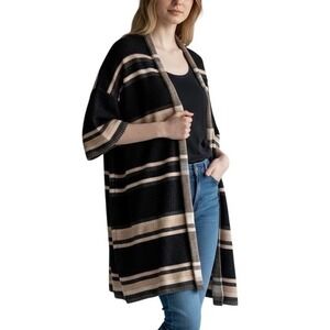 Vince Cashmere Blend Open Front Cardigan